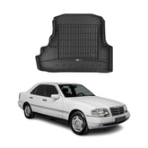 OMAC Premium Bandeja Maletero Alfombrilla para Mercedes C Class W202 1993-2001